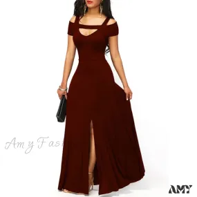 Amy Fashion - Casual Long Maxi Evening Party Long Dress