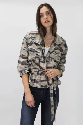 AUSTIN DROP SHOULDER JACKET SAGE CAMO