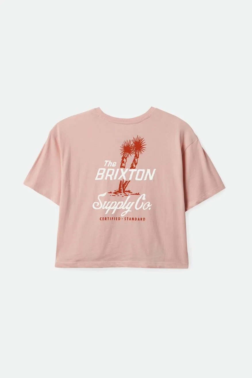 Austin Women's S/S Skimmer Tee - Coral Pink