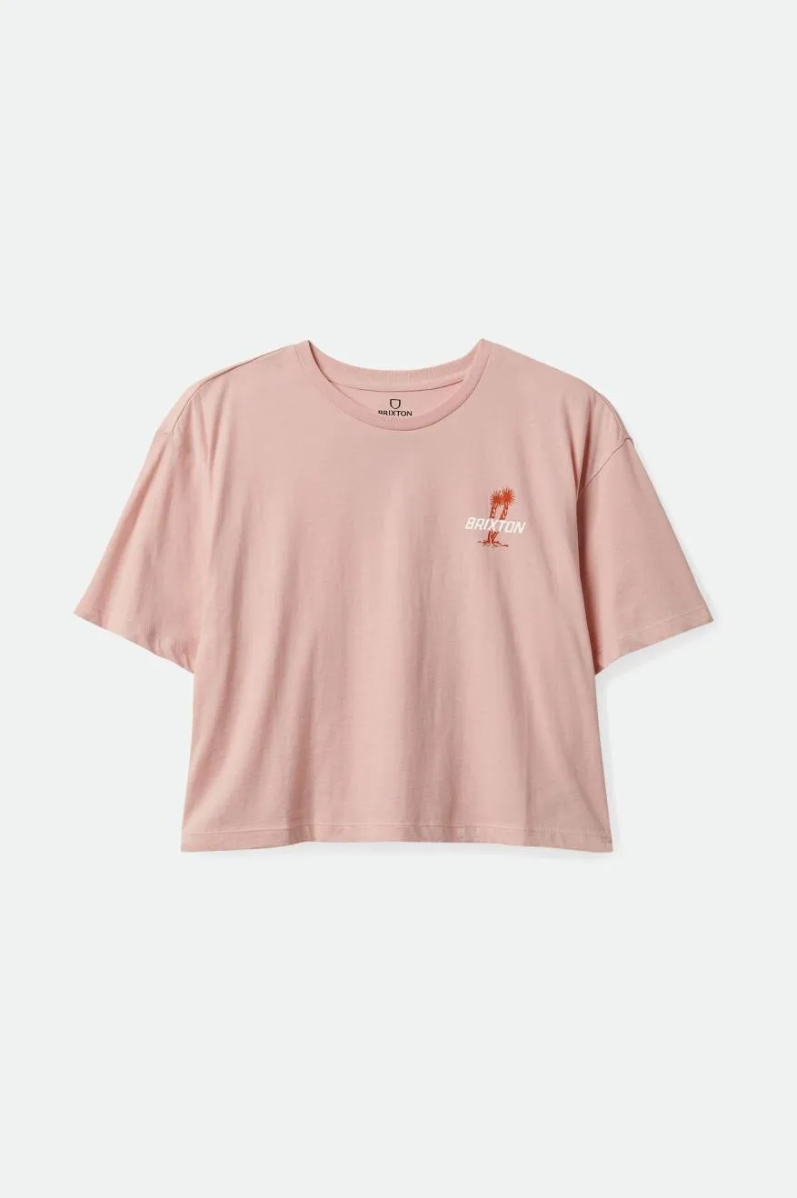 Austin Women's S/S Skimmer Tee - Coral Pink
