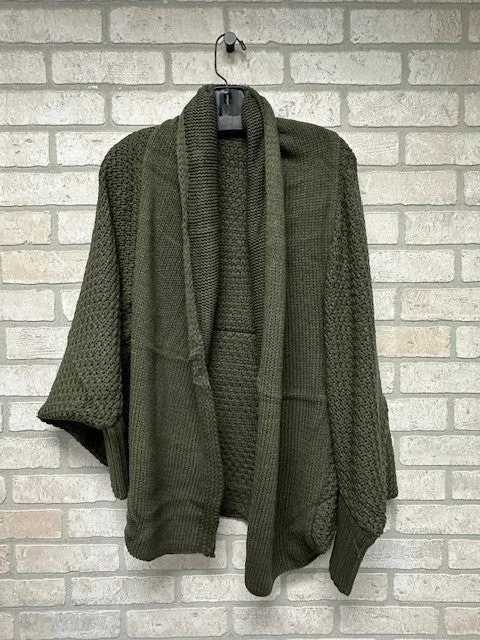 Cardigan - Knitted Olive