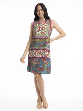 Carvalho Reversible Sleeveless Shift Dress