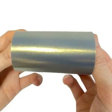 Color Shift Diamond Gray Gold Vinyl Wrap