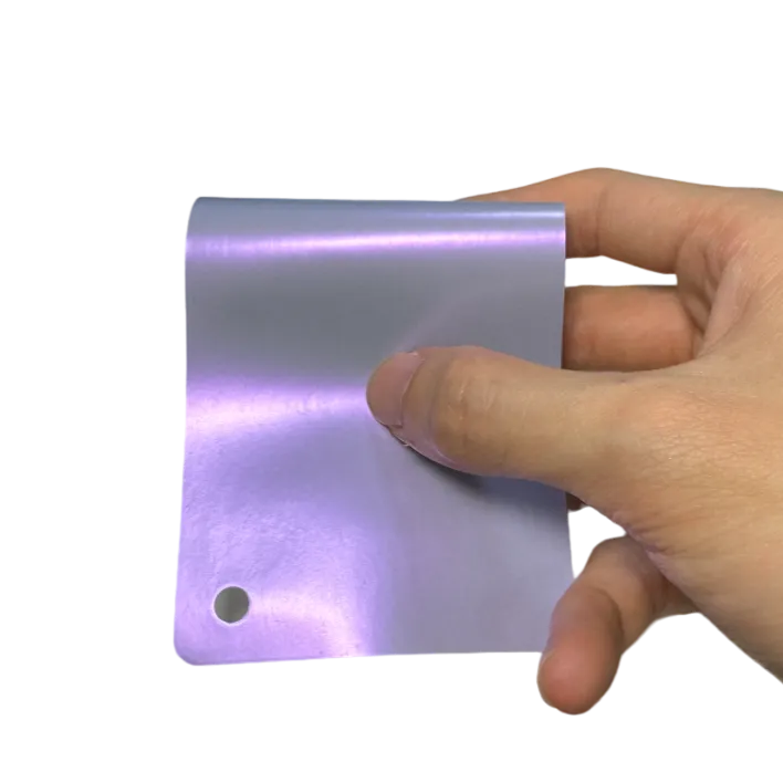 Color Shift Satin Blue Purple Vinyl Wrap