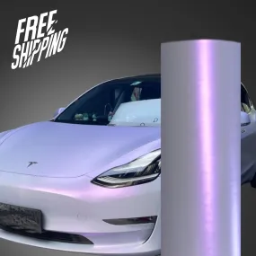 Color Shift Satin Blue Purple Vinyl Wrap