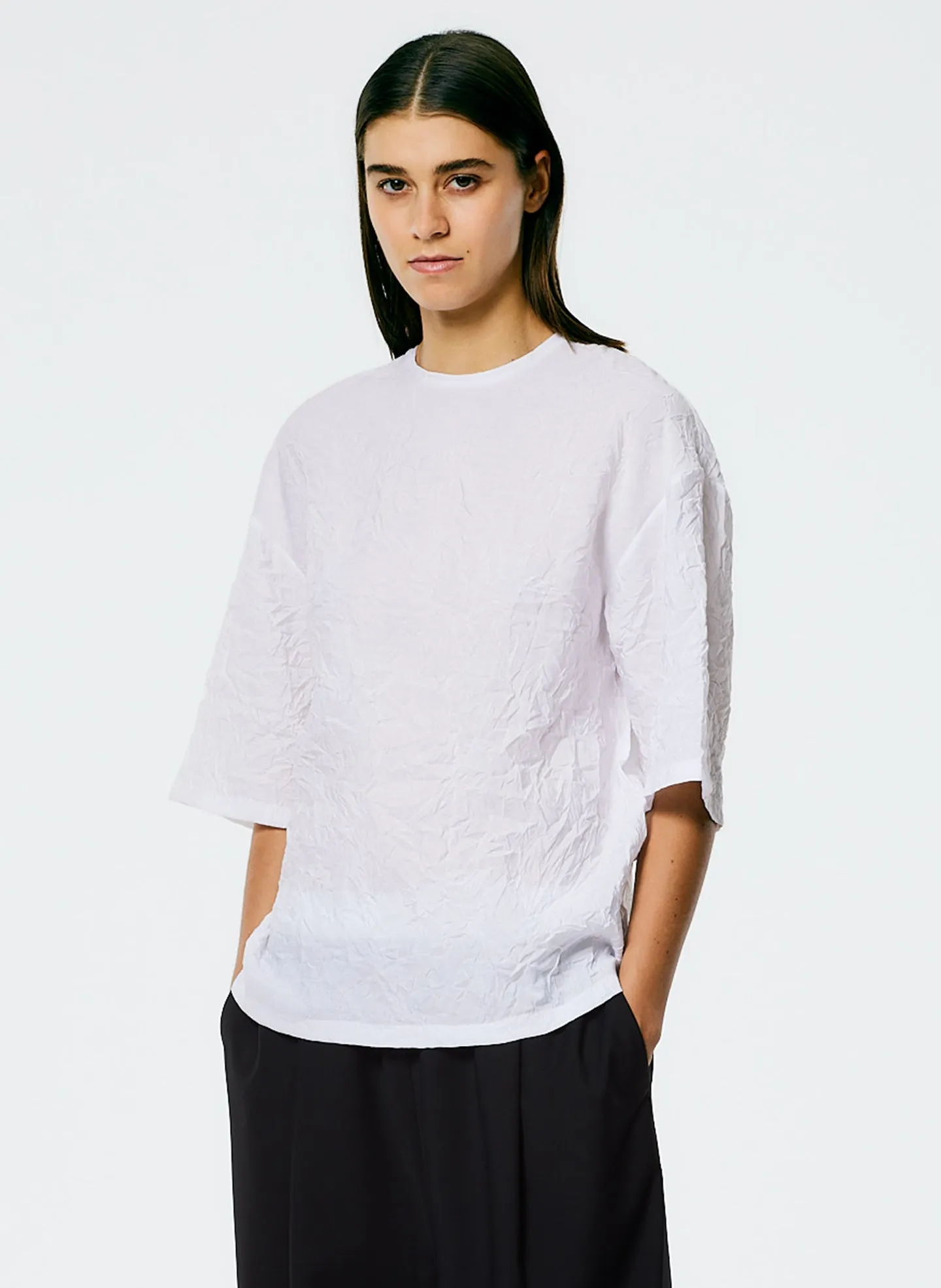 Crinkle Shirting Easy T-Shirt