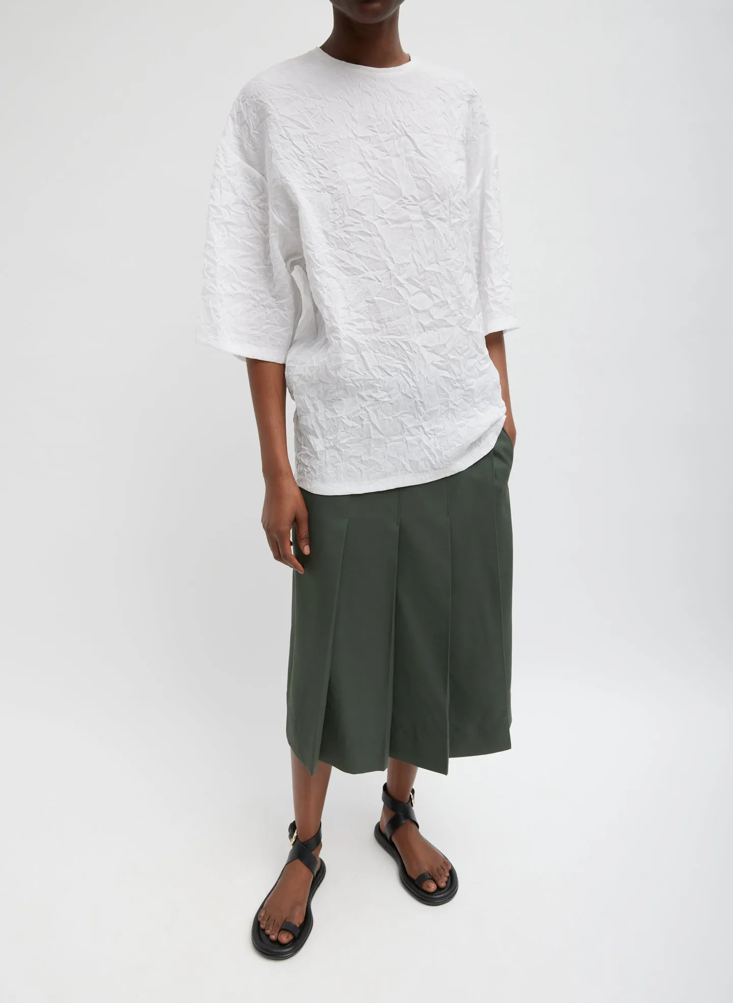 Crinkle Shirting Easy T-Shirt