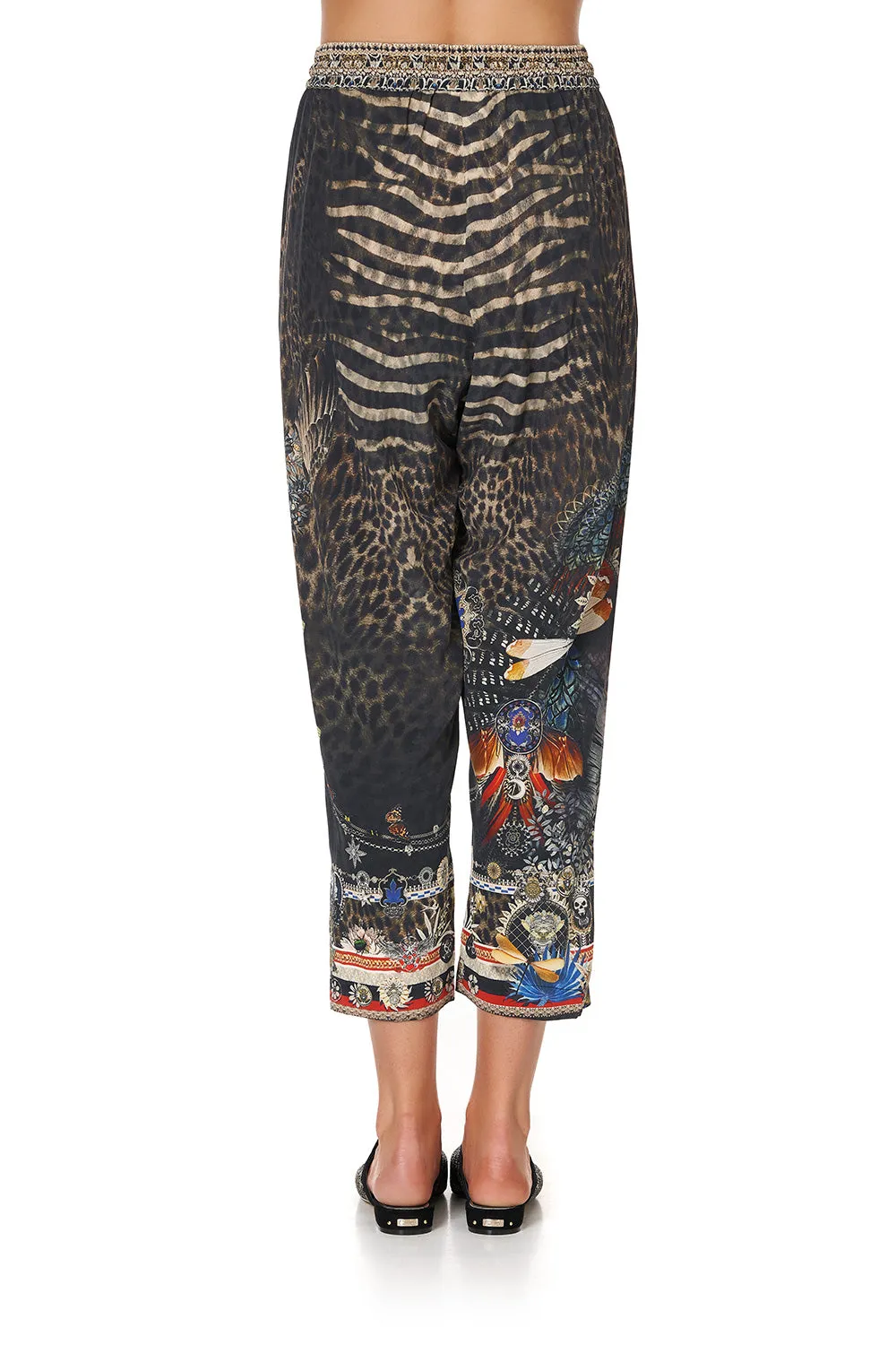 DROP CROTCH SLIM LEG PANT TREASURE CHASER