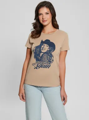 Eco Beige Again Easy T-Shirt