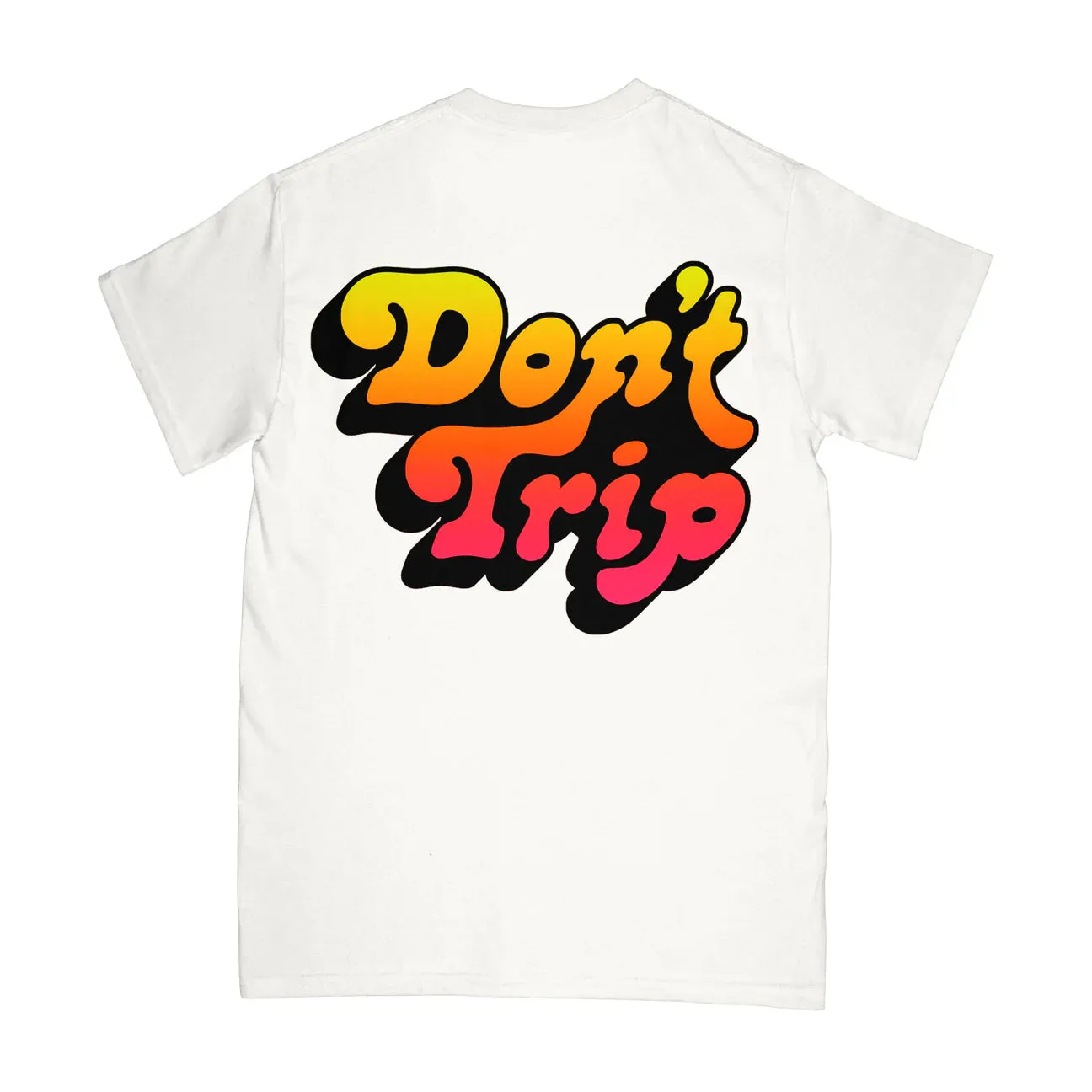 FREE & EASY Don't Trip Drop Shadow SS Tee IN COCONUT
