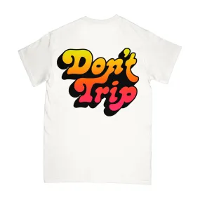 FREE & EASY Don't Trip Drop Shadow SS Tee IN COCONUT