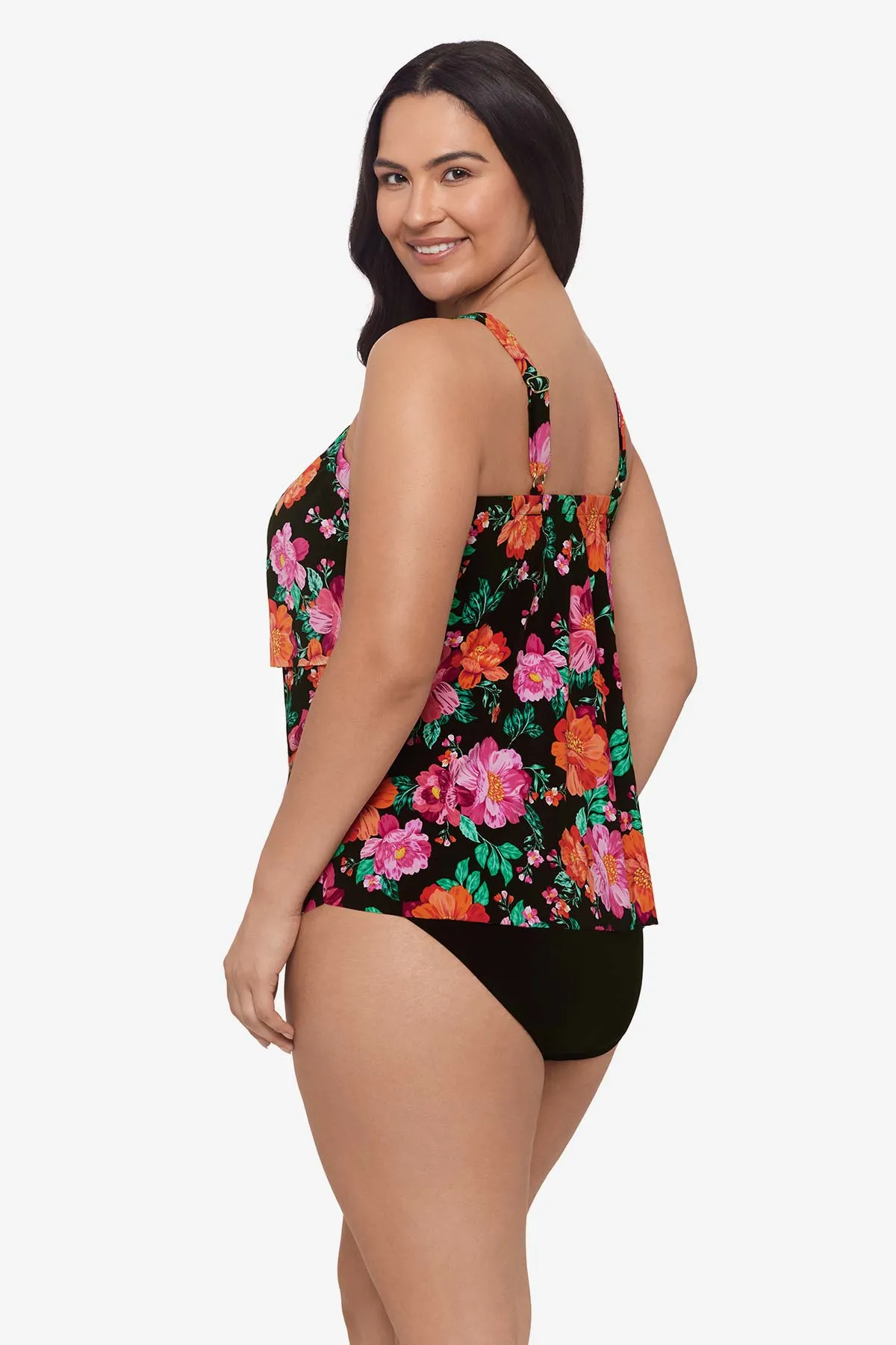 Hothouse Garden Plus Size Lena Tankini Top