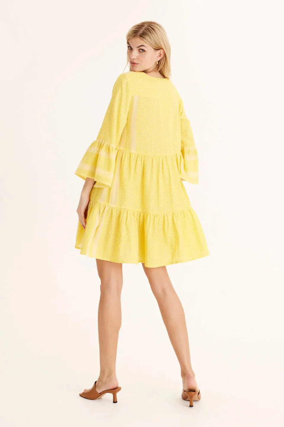 Julia Dress in Vibrant Yellow