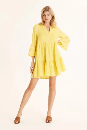 Julia Dress in Vibrant Yellow