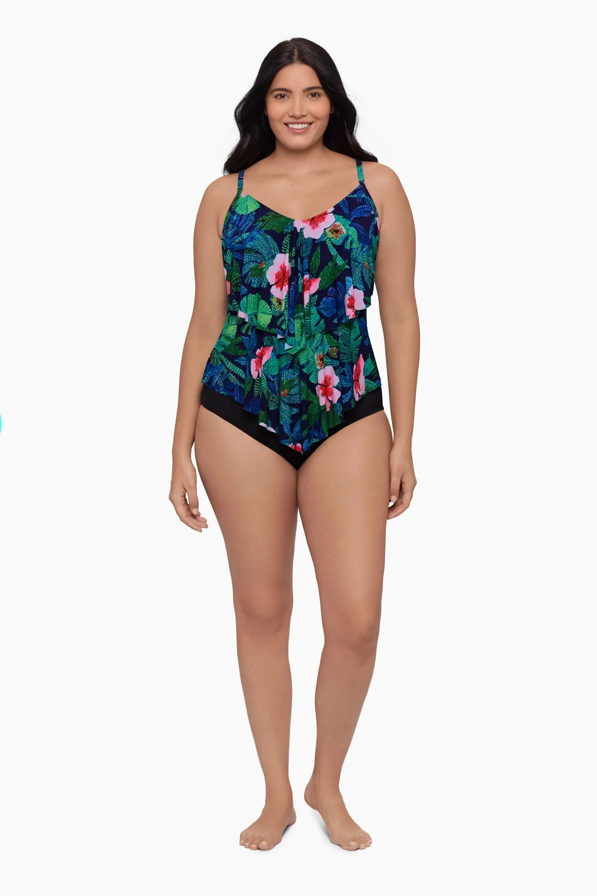 Jungle Oasis Ronnie Tankini Top