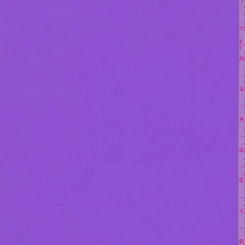 Lilac Purple Mini Grid Chiffon Fabric