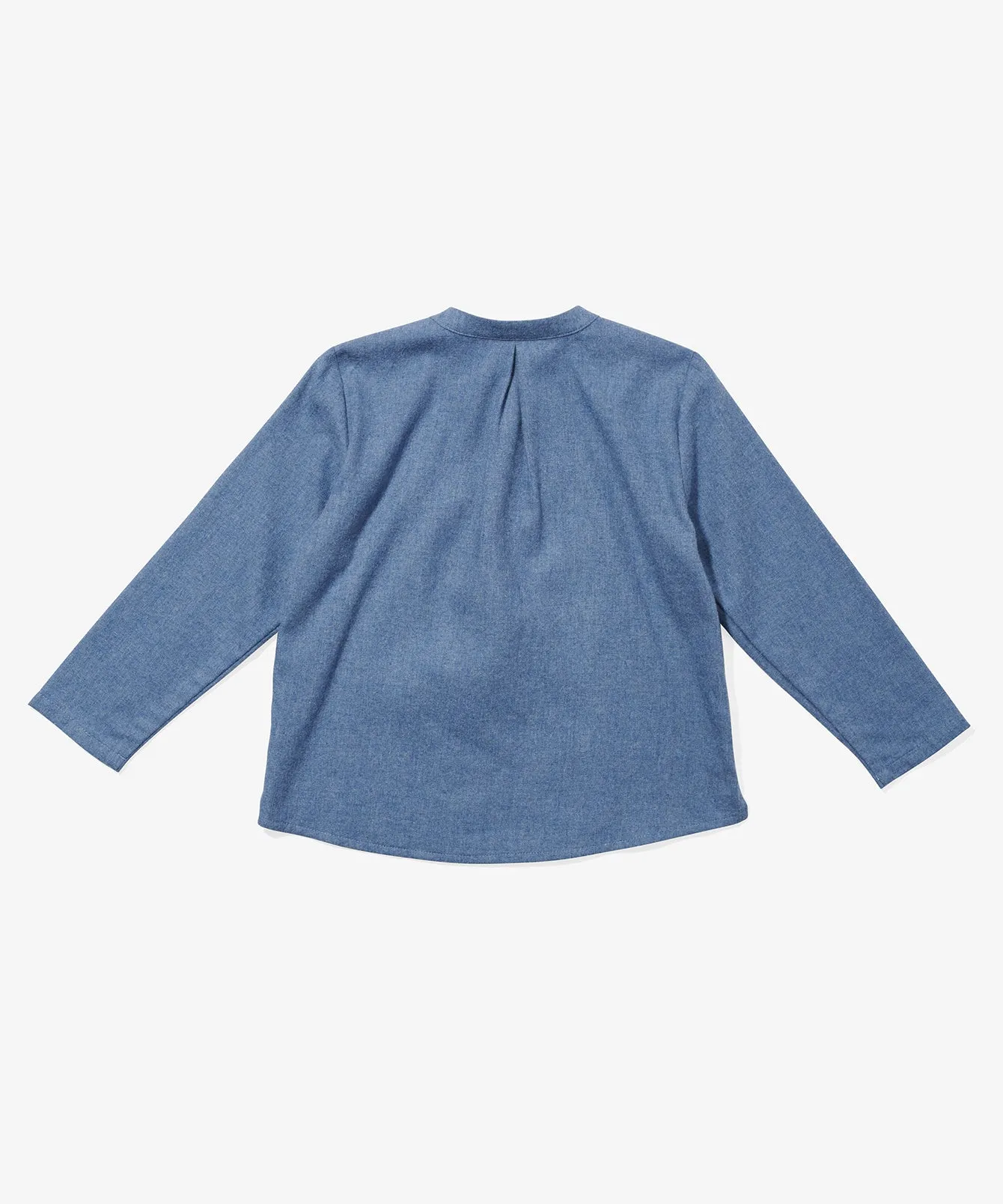 Lupo Shirt, Blue Flannel