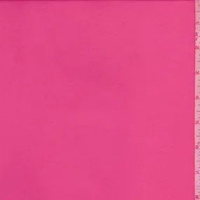 Neon Pink Mini Grid Chiffon Fabric
