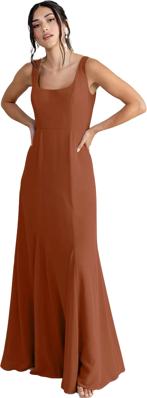 Nicole Chiffon Dress | Made To Order