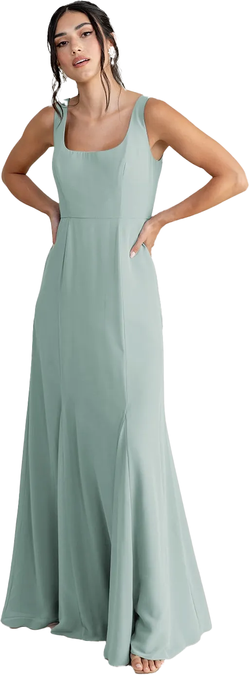 Nicole Chiffon Dress | Made To Order
