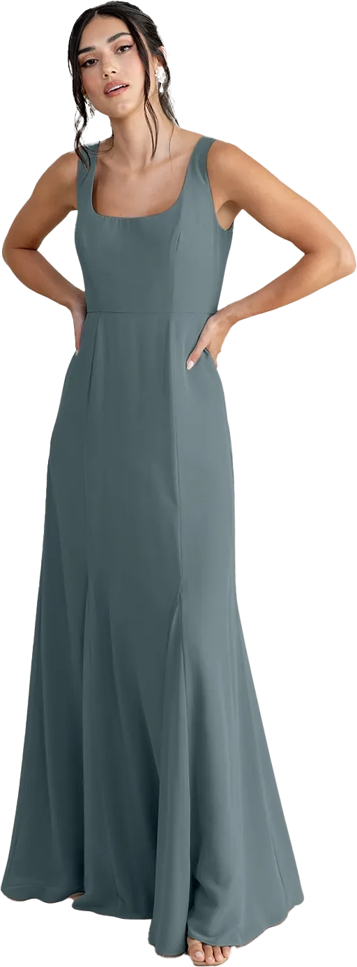 Nicole Chiffon Dress | Made To Order