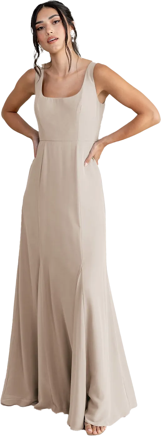 Nicole Chiffon Dress | Made To Order