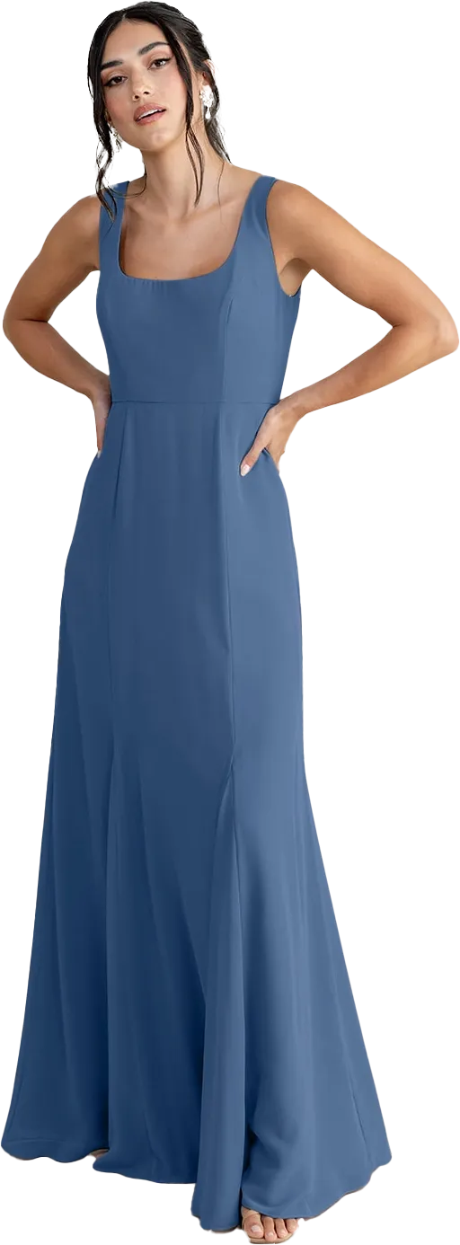 Nicole Chiffon Dress | Made To Order