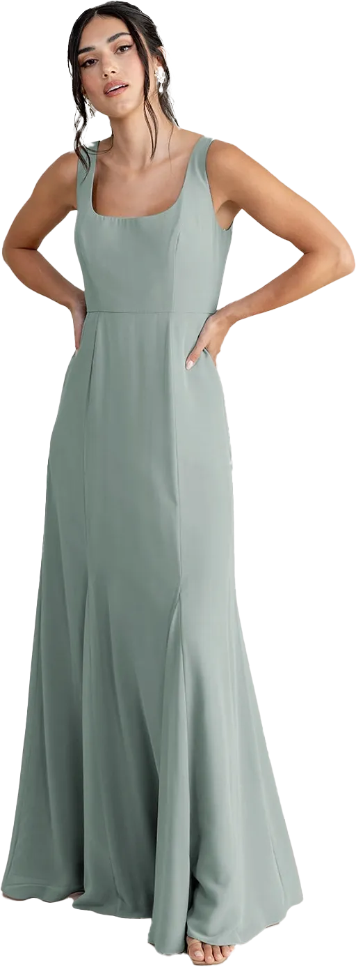 Nicole Chiffon Dress | Made To Order
