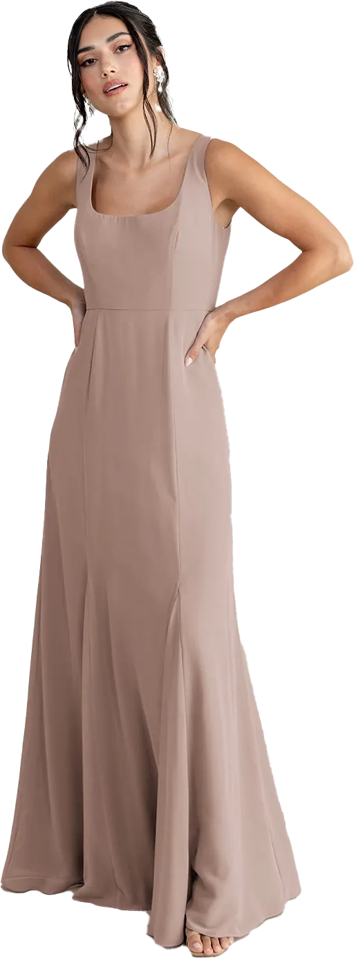 Nicole Chiffon Dress | Made To Order