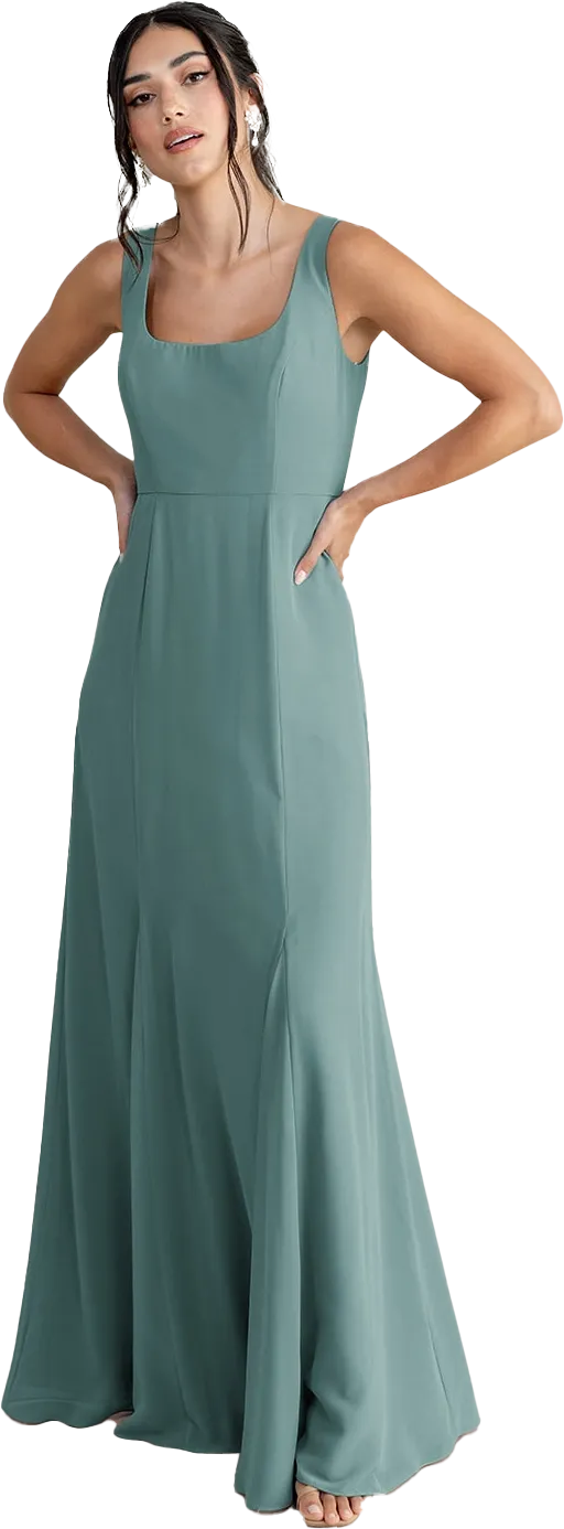Nicole Chiffon Dress | Made To Order