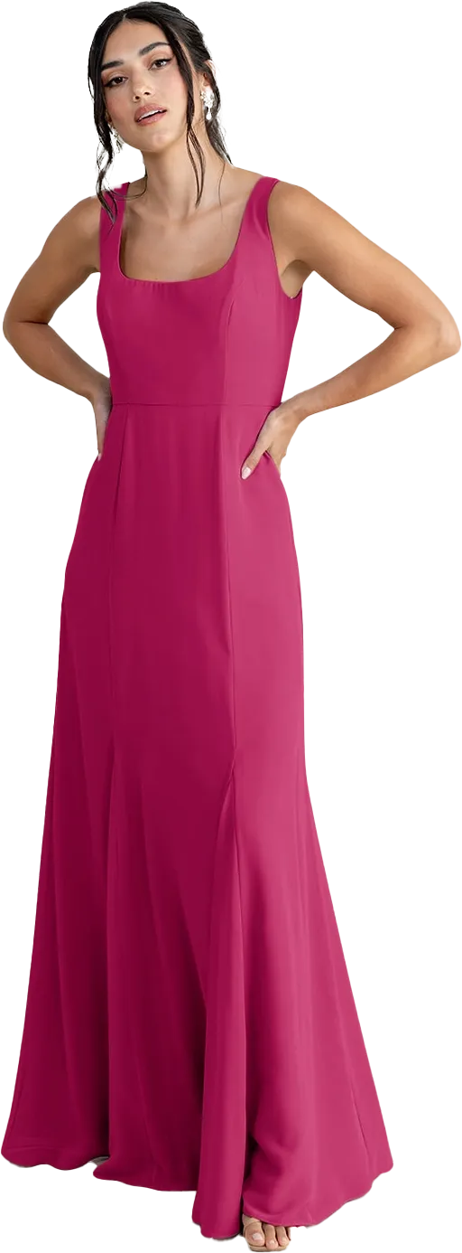 Nicole Chiffon Dress | Made To Order