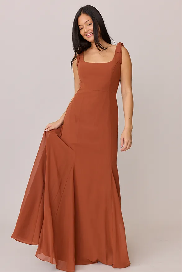 Nicole Chiffon Dress | Made To Order