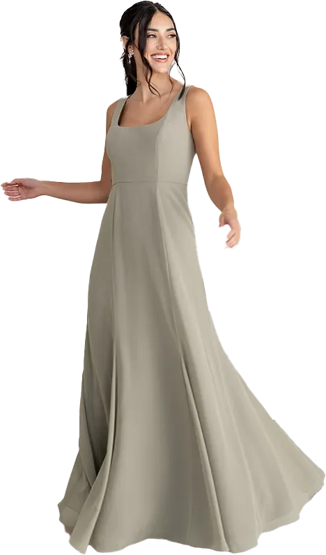 Nicole Chiffon Dress | Made To Order