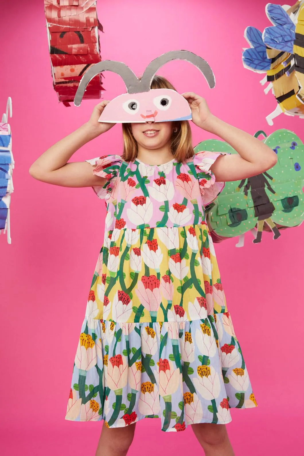 Orchid Kids Splice Dress