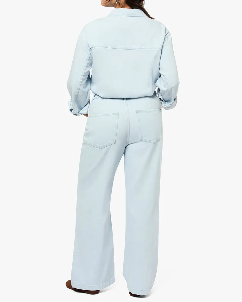 Relaxed Denim Jumpsuit