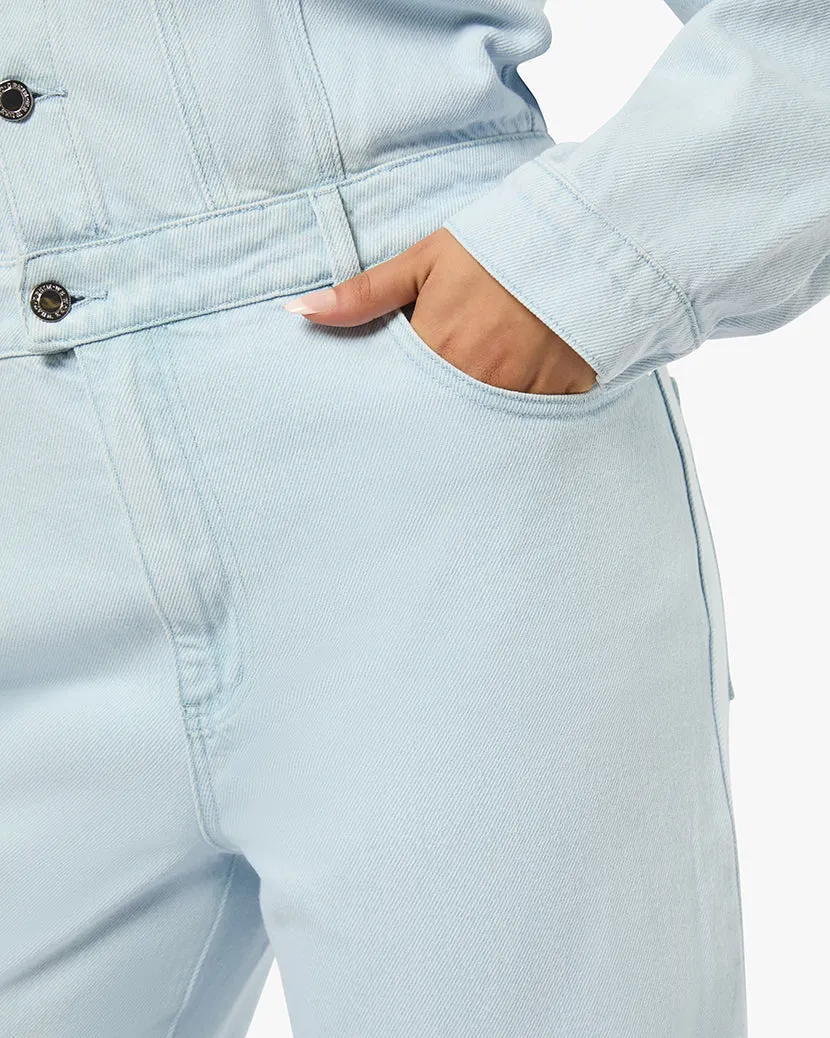Relaxed Denim Jumpsuit