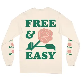 Rose LS T-Shirt - Natural