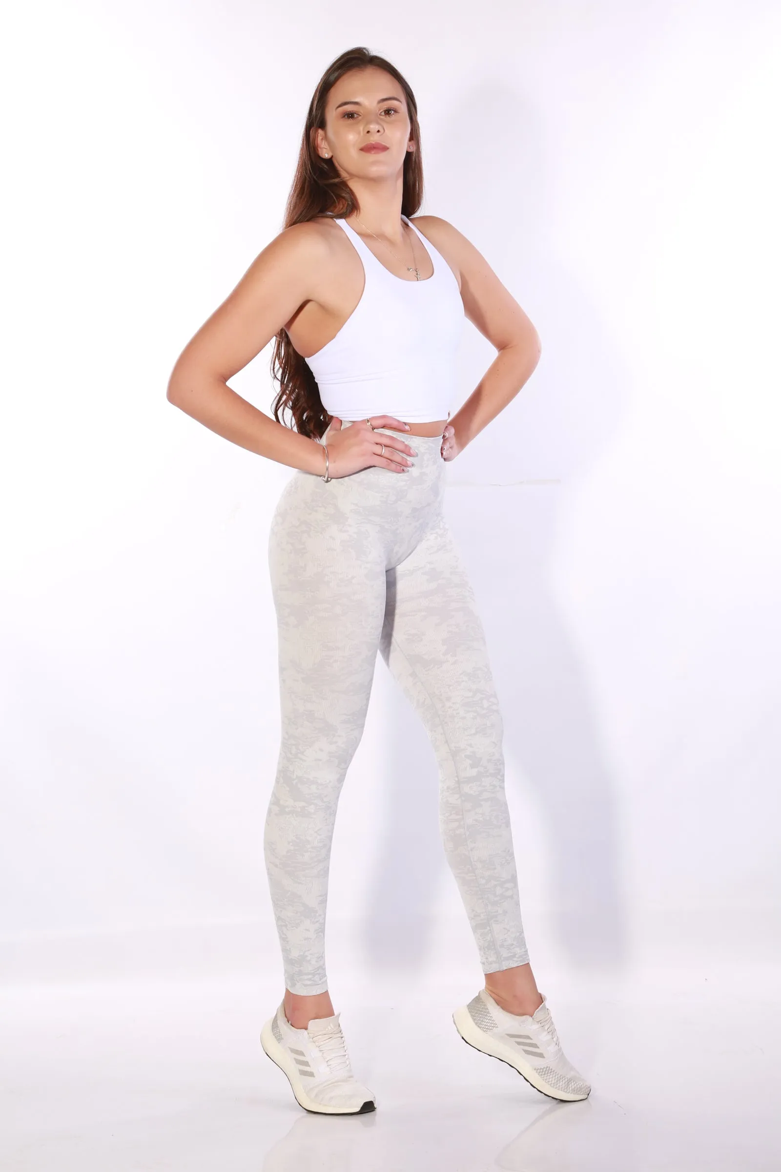 Shapewear TNG Urban Camo - lush Seamless Leggings - light Grey