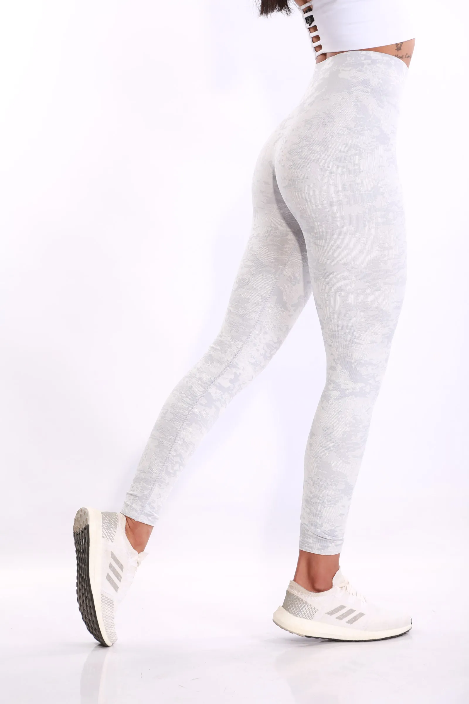 Shapewear TNG Urban Camo - lush Seamless Leggings - light Grey
