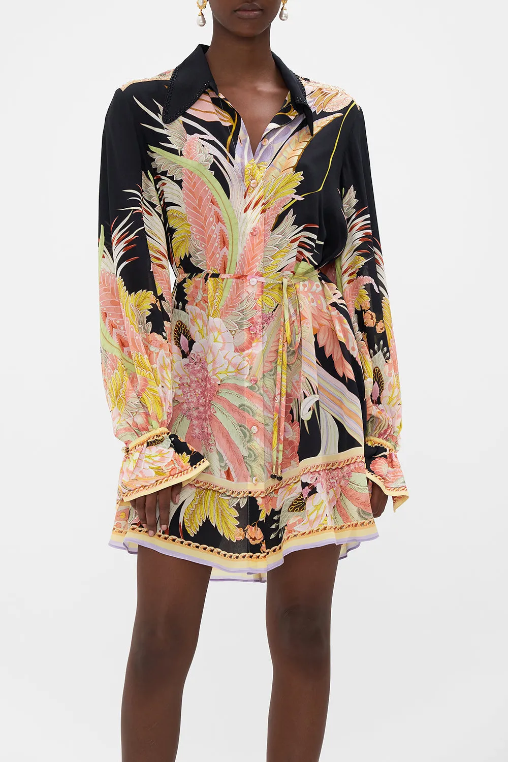 SHIFT SHIRT DRESS LADY OF THE MOON