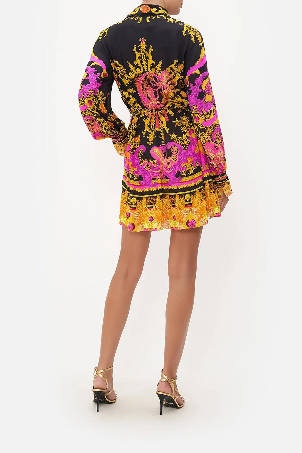 SHIFT SHIRT DRESS OCTOPIA
