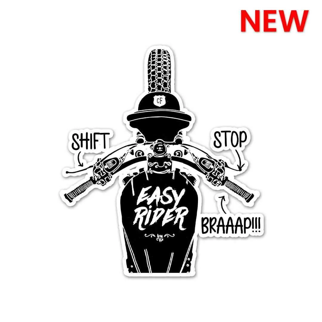 Shift Stop Braapppp Sticker