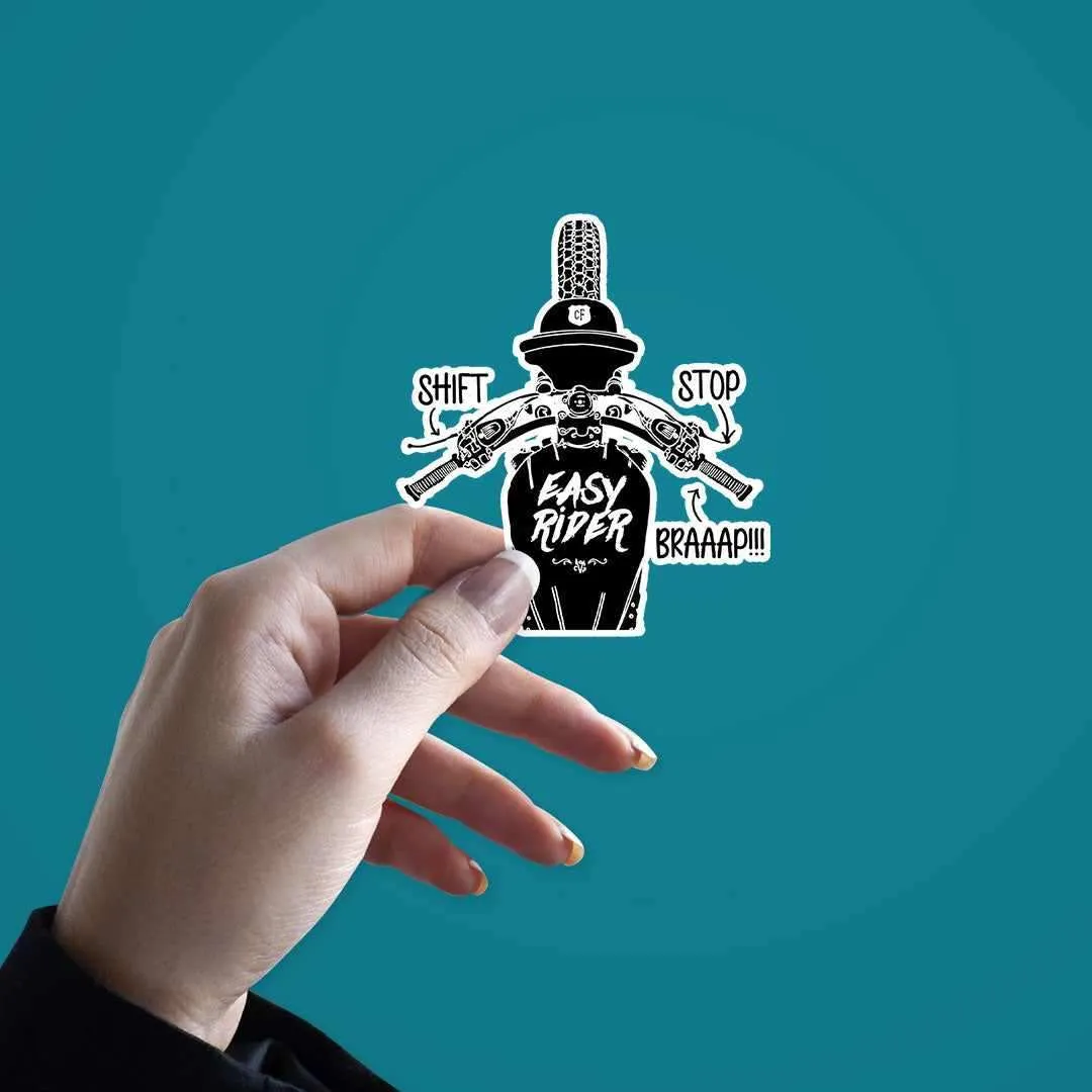 Shift Stop Braapppp Sticker