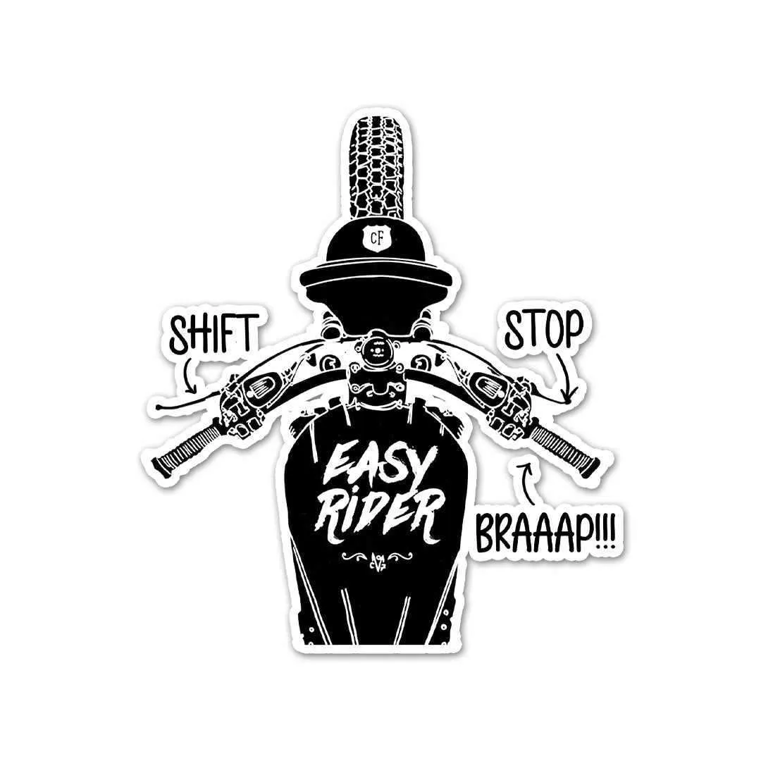 Shift Stop Braapppp Sticker