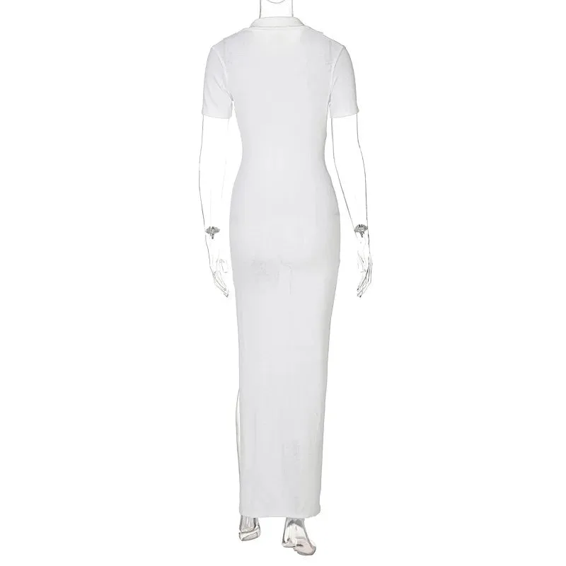 Tiff Slit Maxi Dress