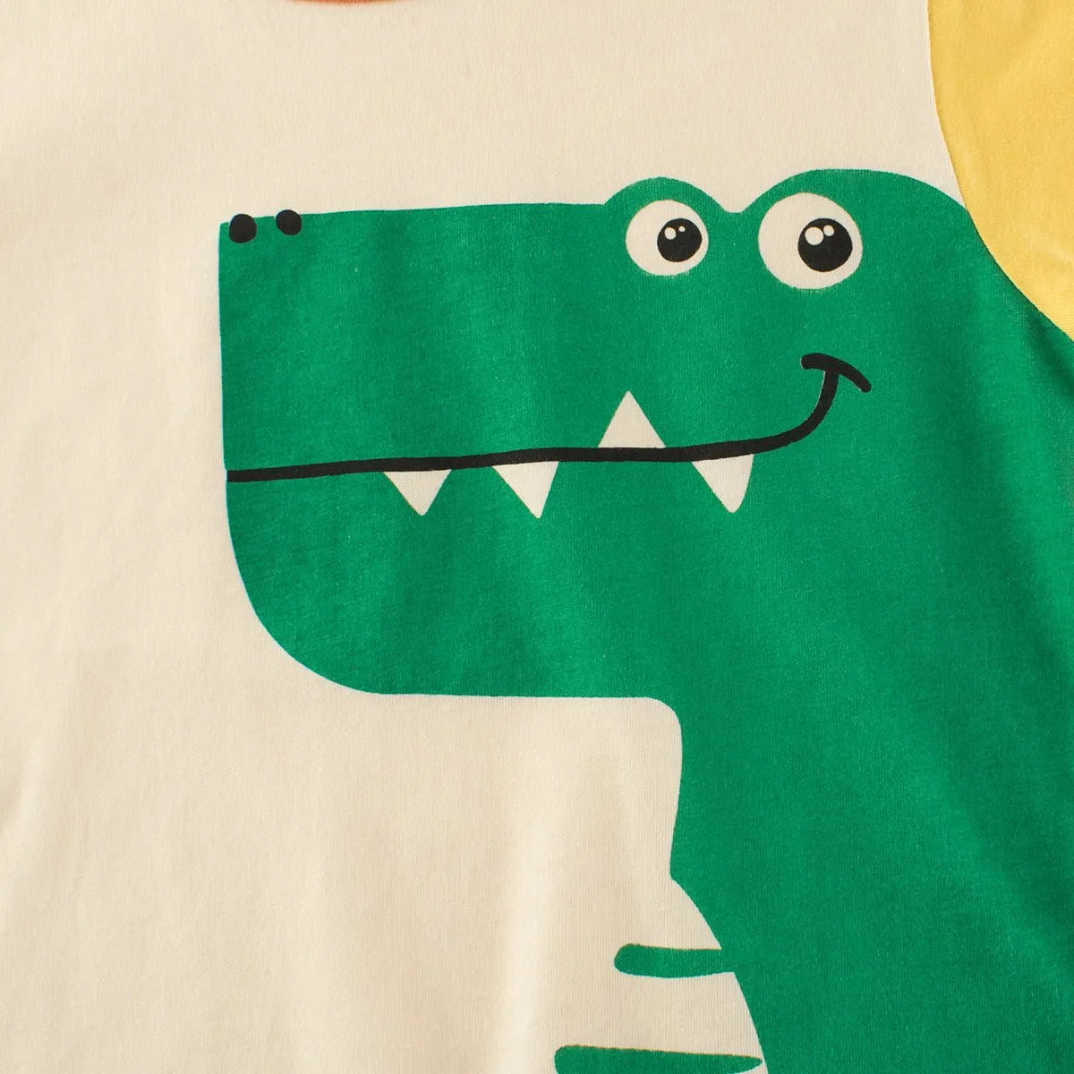 Toddler/Kid Boy's Summer Croc Smile Design Tee