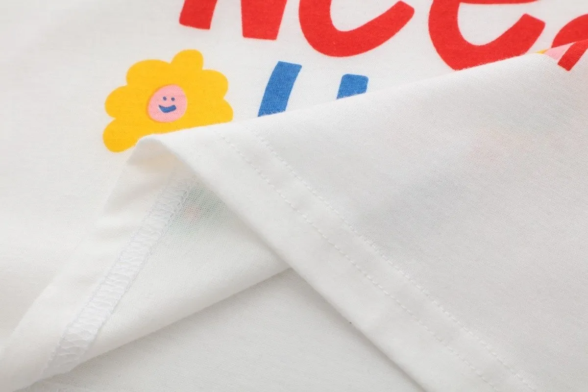 Toddler/Kid Girl's "Our Planet Needs Us" Print T-shirt