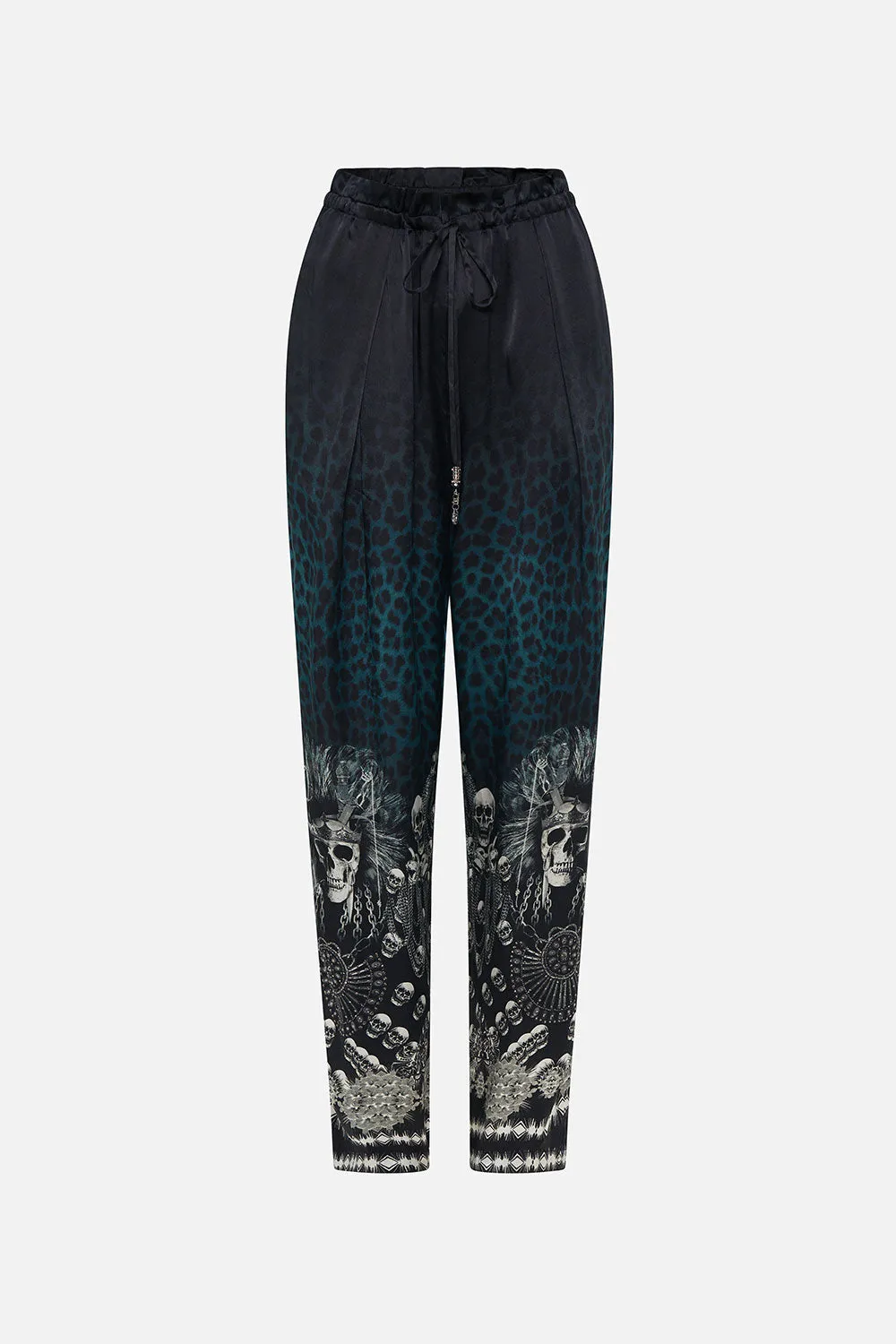 TUCK FRONT HAREM PANT ANIMAL ANARCHY
