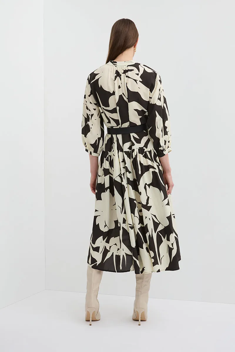VINCENT DROP WAIST MAXI DRESS