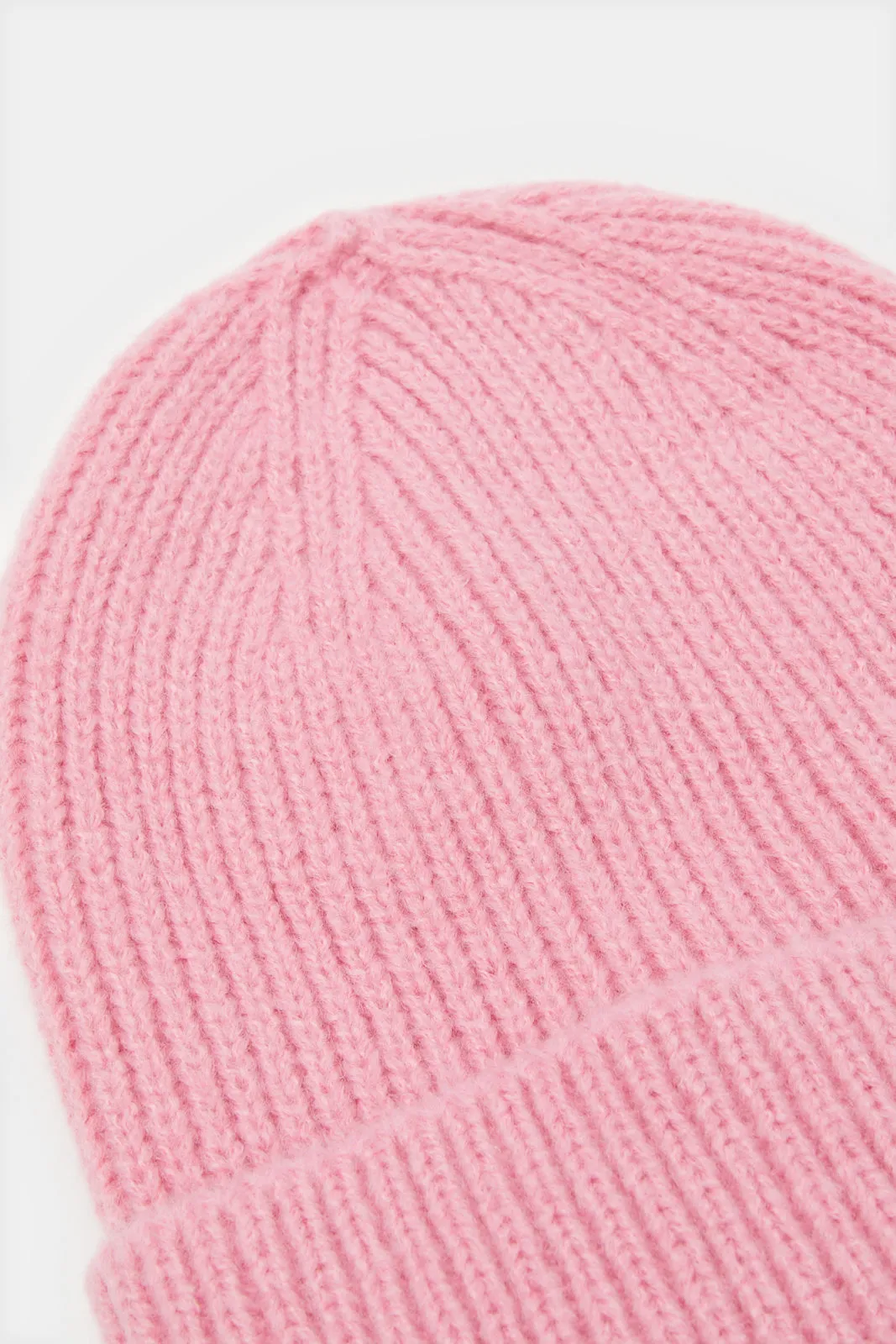 Women Pink Knitted Cap